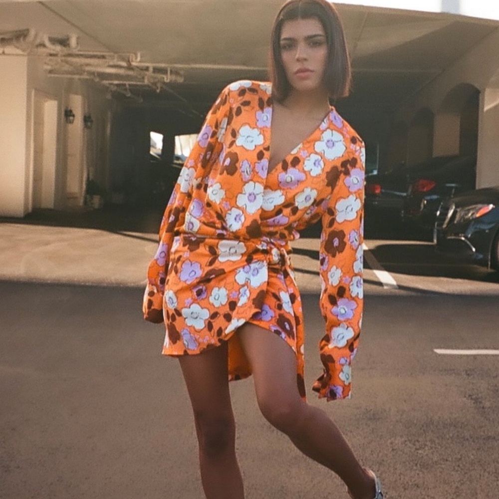 New Zara wrap dress